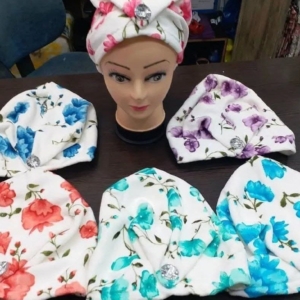 فروش حوله کلاه حمامی چاپی