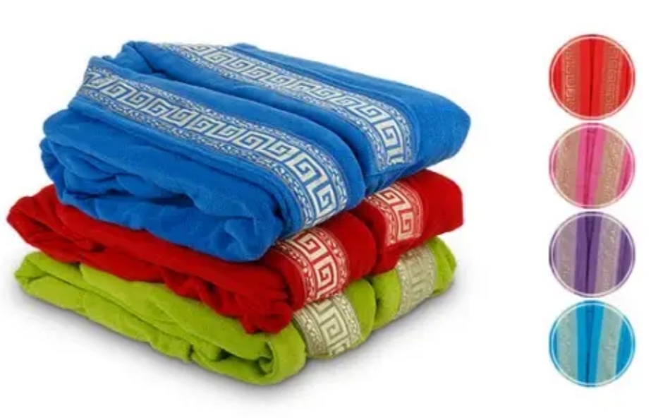 قیمت وخرید عمده حوله تن پوش گلبافت